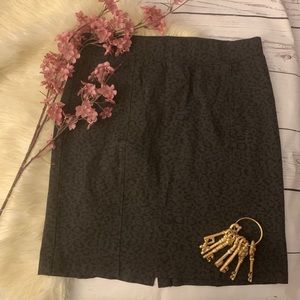 NYDJ Animal Print  Pencil Skirt Size XL